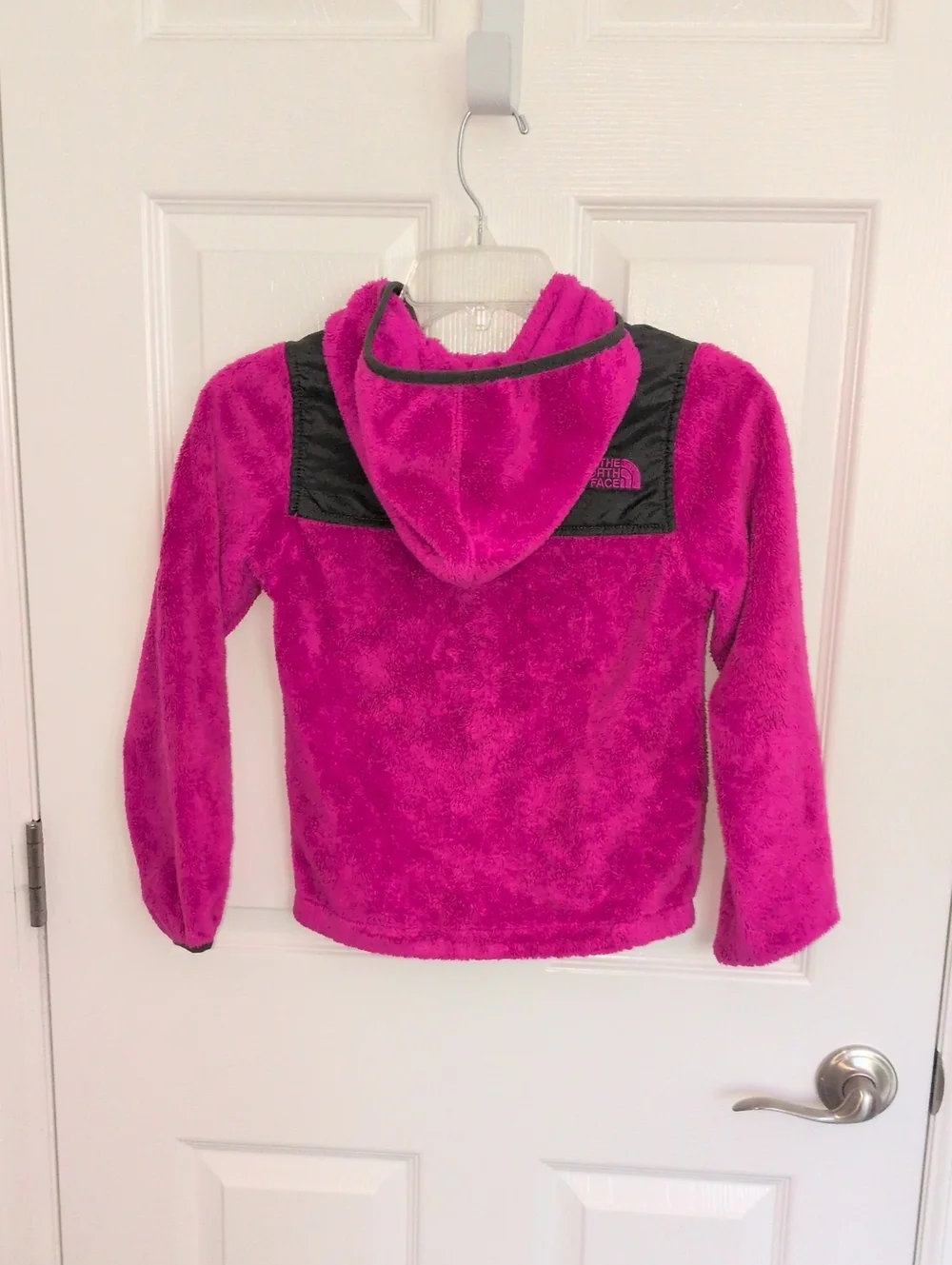 The North Face Girls Fuzzy Fleece Full Zip Jacket - S 7/8